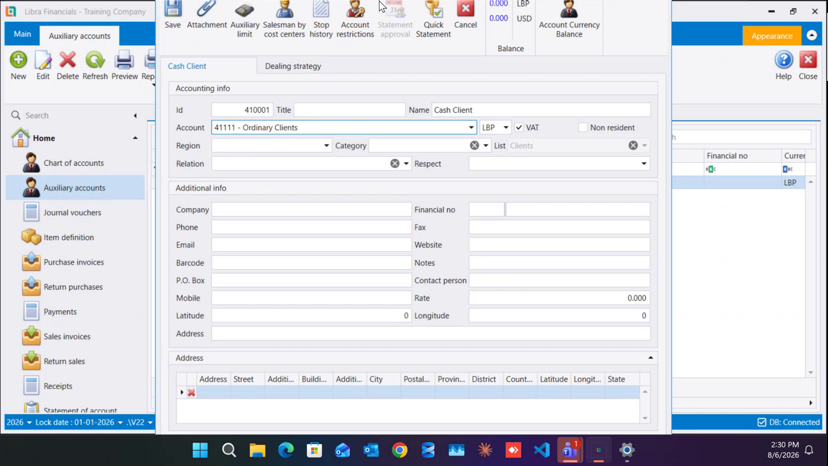 After Save: Id is 410001, List is greyed out, and the toolbar buttons are live